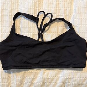 Lululemon Women's Black Sports Bra